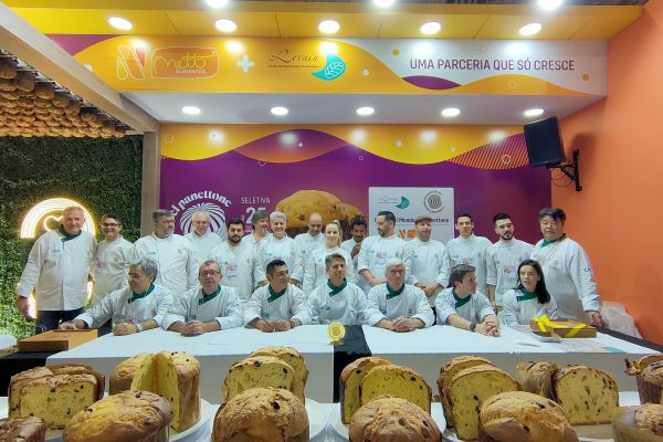 Em São Paulo as seleções da Copa do Mundo de Panetone no Brasil